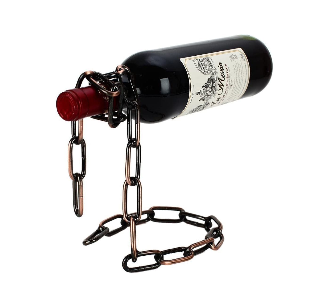 Levitera Wine Holders - Iron Chain Wine Holders