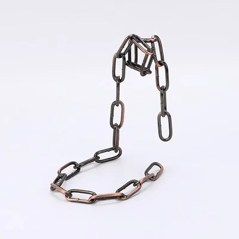 Levitera Wine Holders - Iron Chain Wine Holders